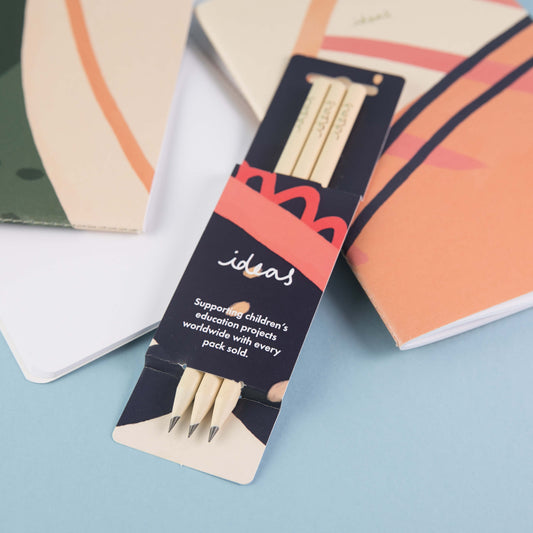 vent for change recycled charity ethical sustainable pencils