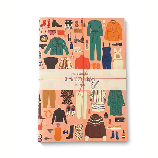 Set of 3 Stitched Note Books