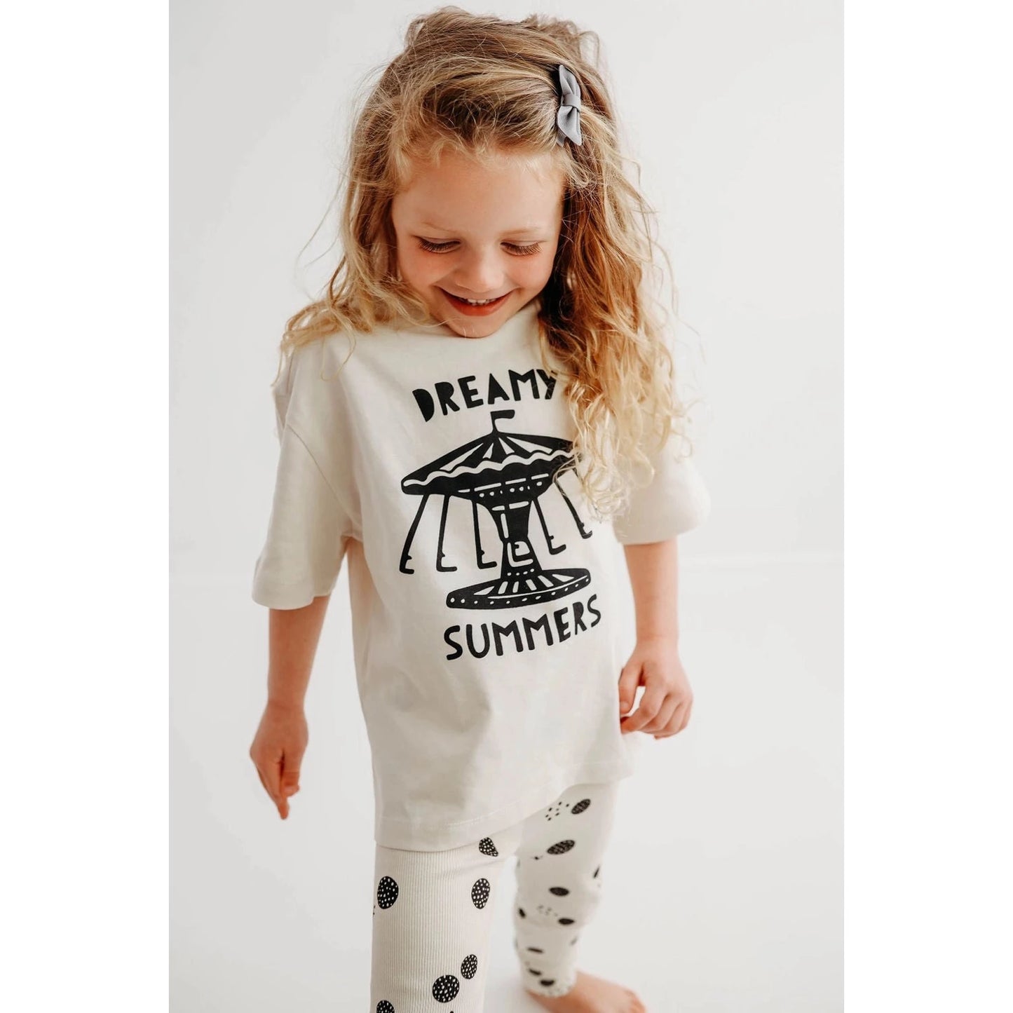 Moonkids Collective Fairground T-Shirt - Oatmeal