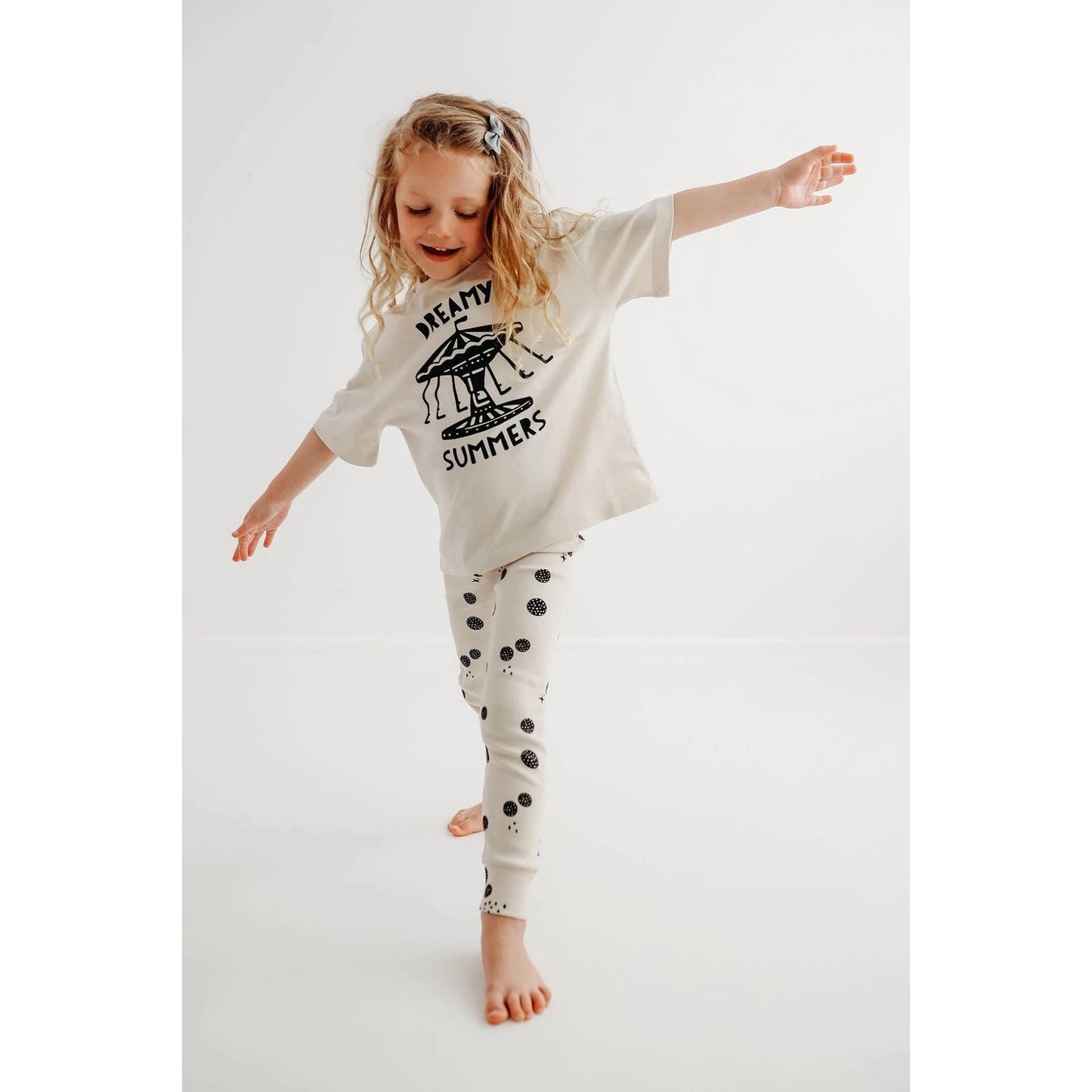 Moonkids Collective Fairground T-Shirt - Oatmeal