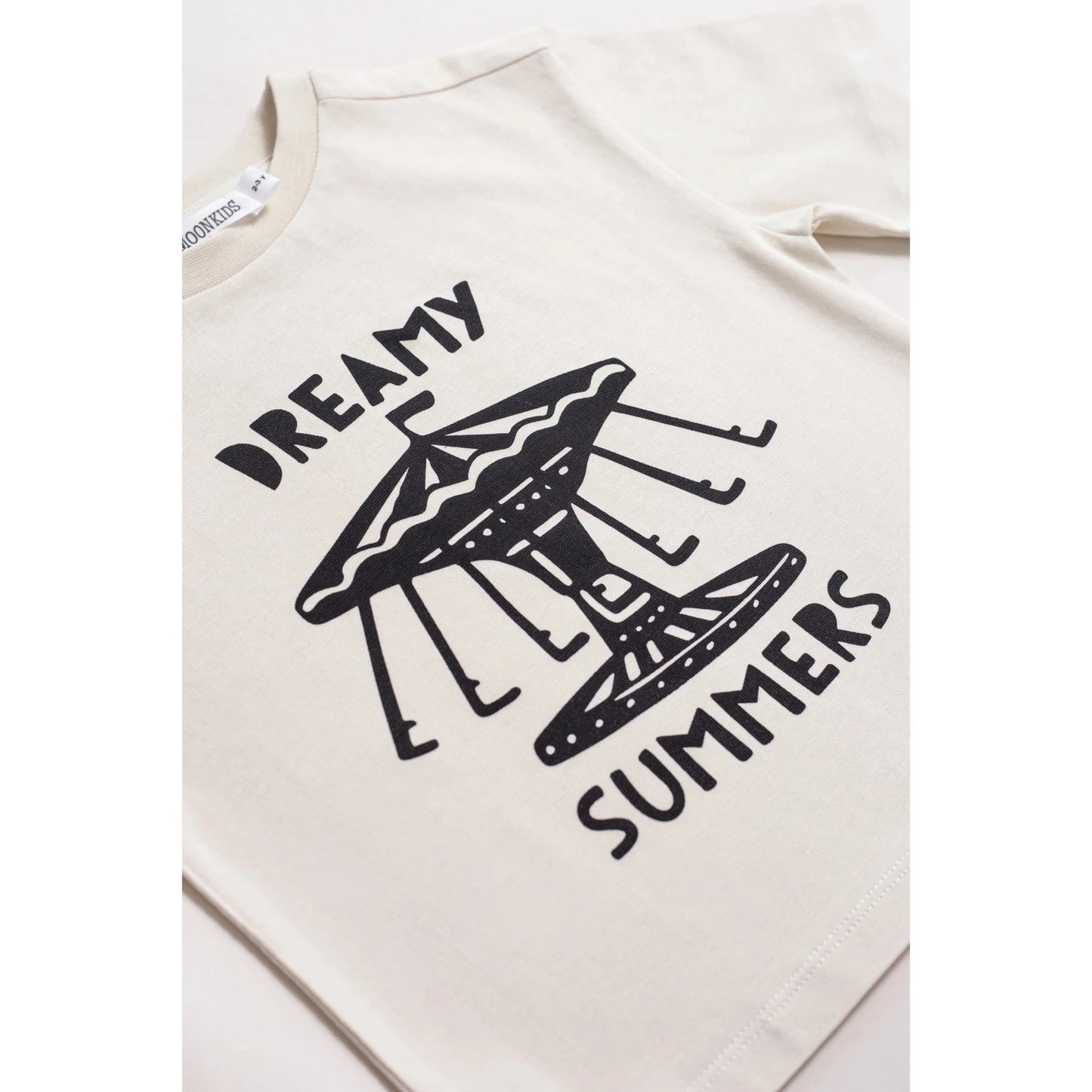 Moonkids Collective Fairground T-Shirt - Oatmeal