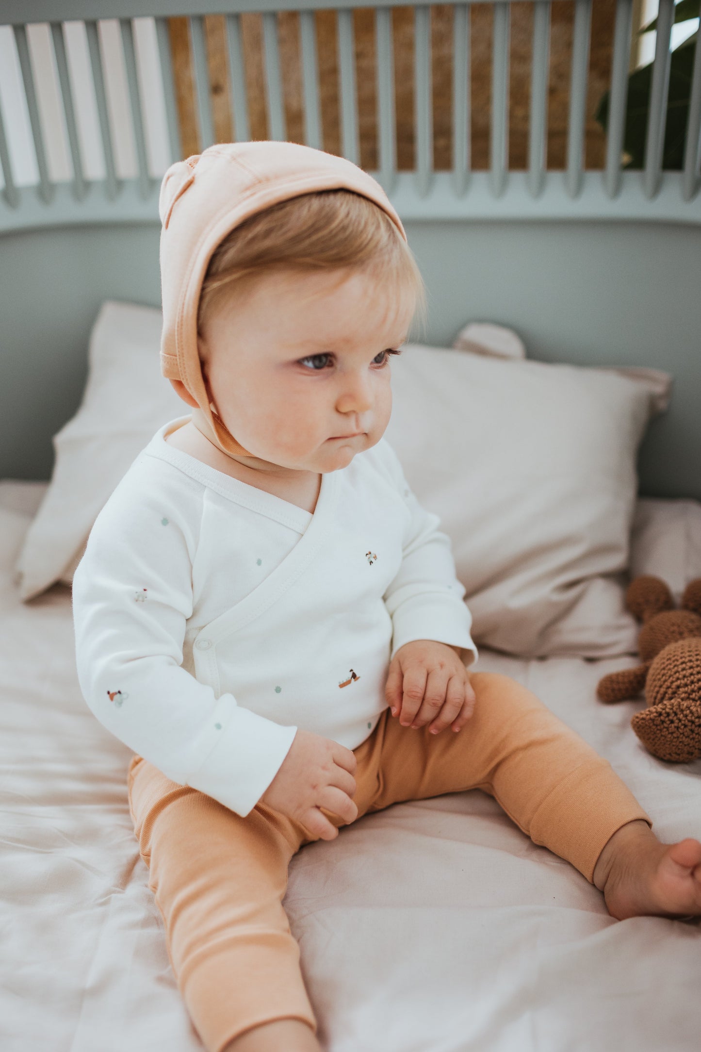 Wrap Over Long Sleeve Bodysuit