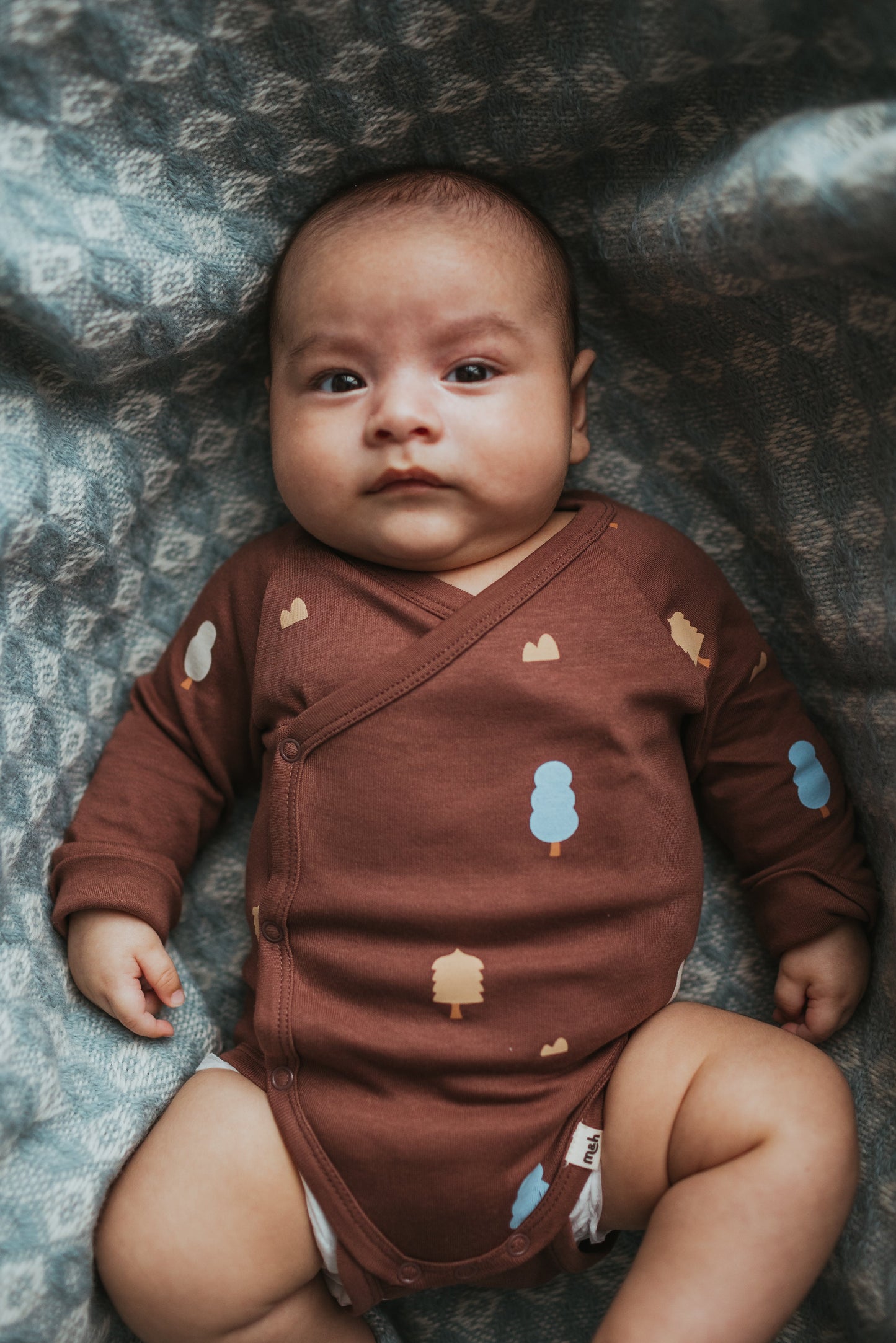 Wrap Over Long Sleeve Bodysuit