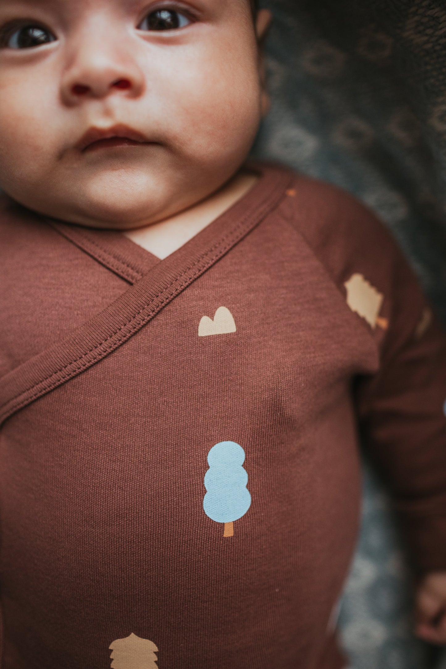 Wrap Over Long Sleeve Bodysuit