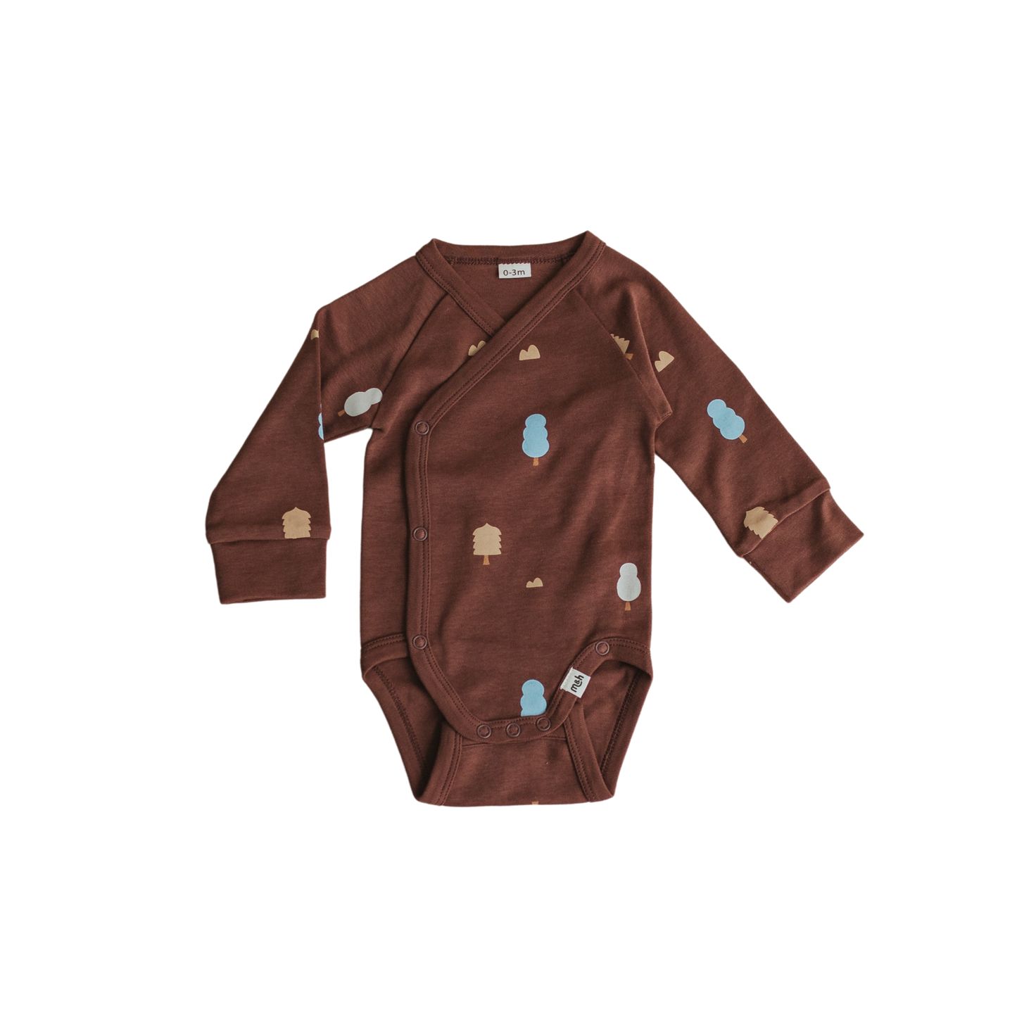 Wrap Over Long Sleeve Bodysuit