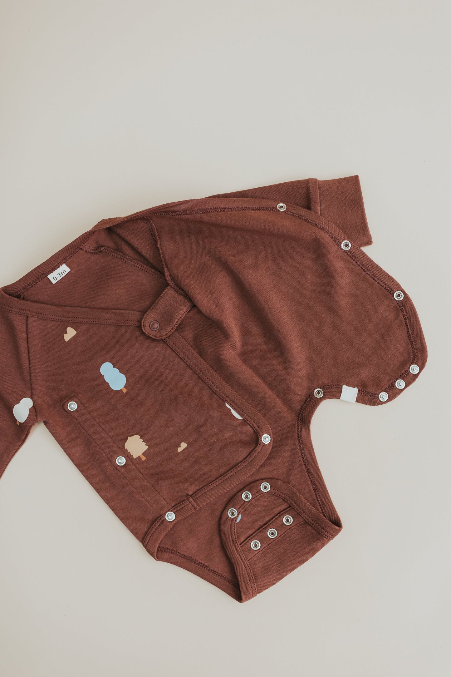 Wrap Over Long Sleeve Bodysuit