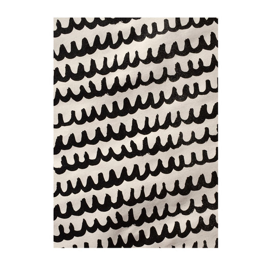 black and white gift wrap