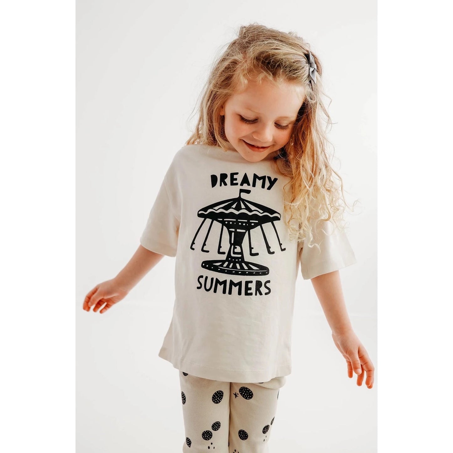 Moonkids Collective Fairground T-Shirt - Oatmeal