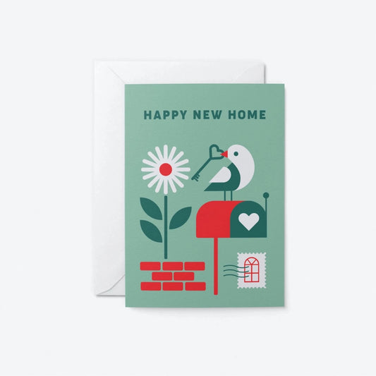 Happy New Home Greetings Card