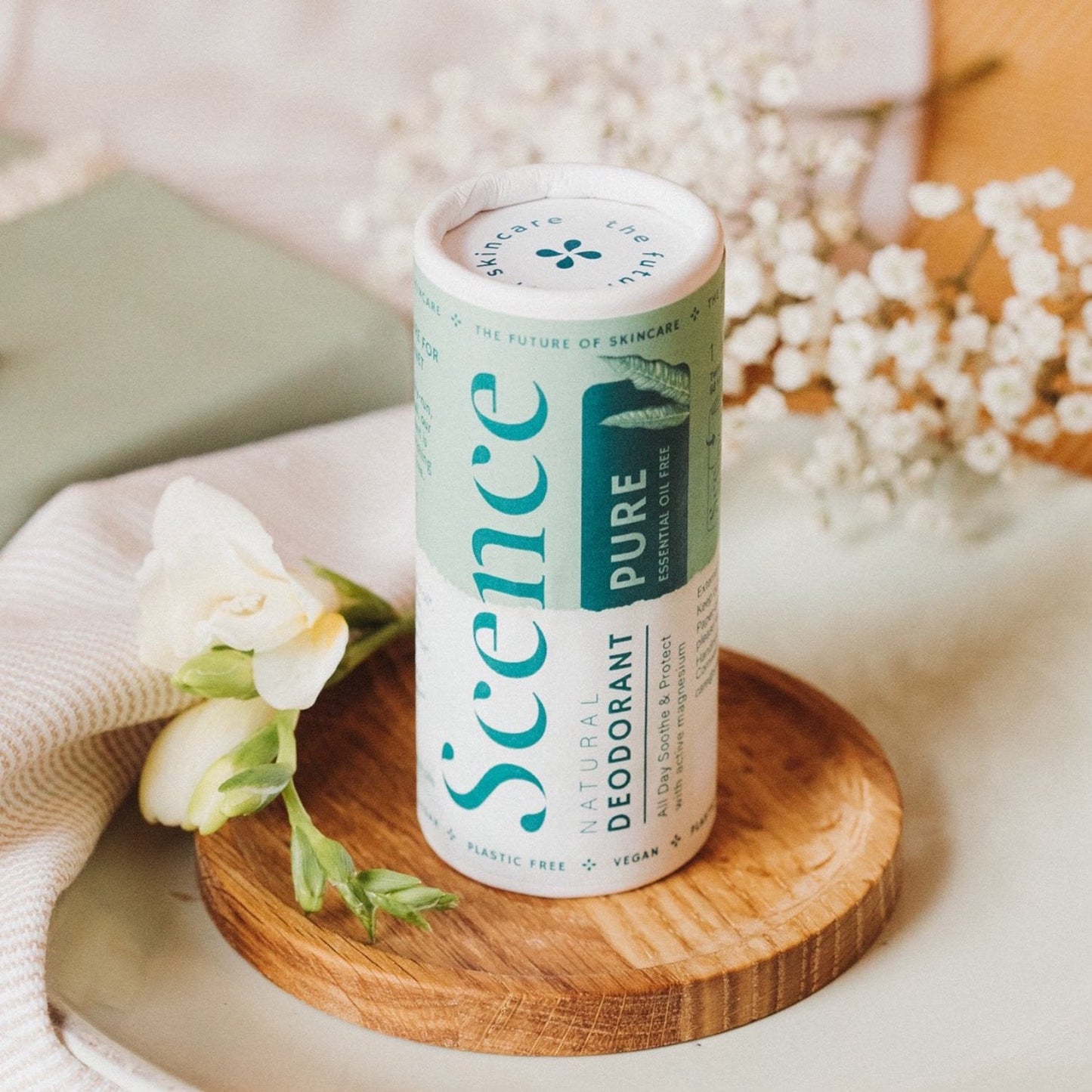 Scence Natural Deodorant 75g - Pure Essential Oil Free