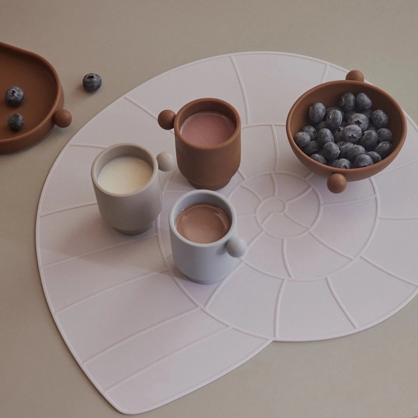 OYOY Tiny Inka Cup Set - Caramel/Rose