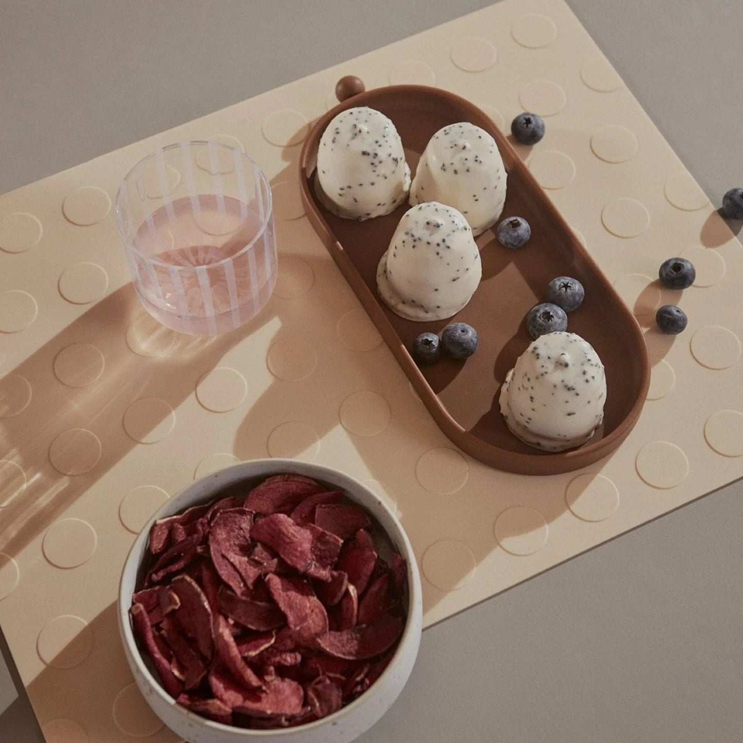 OYOY Tiny Inka Tray - Caramel