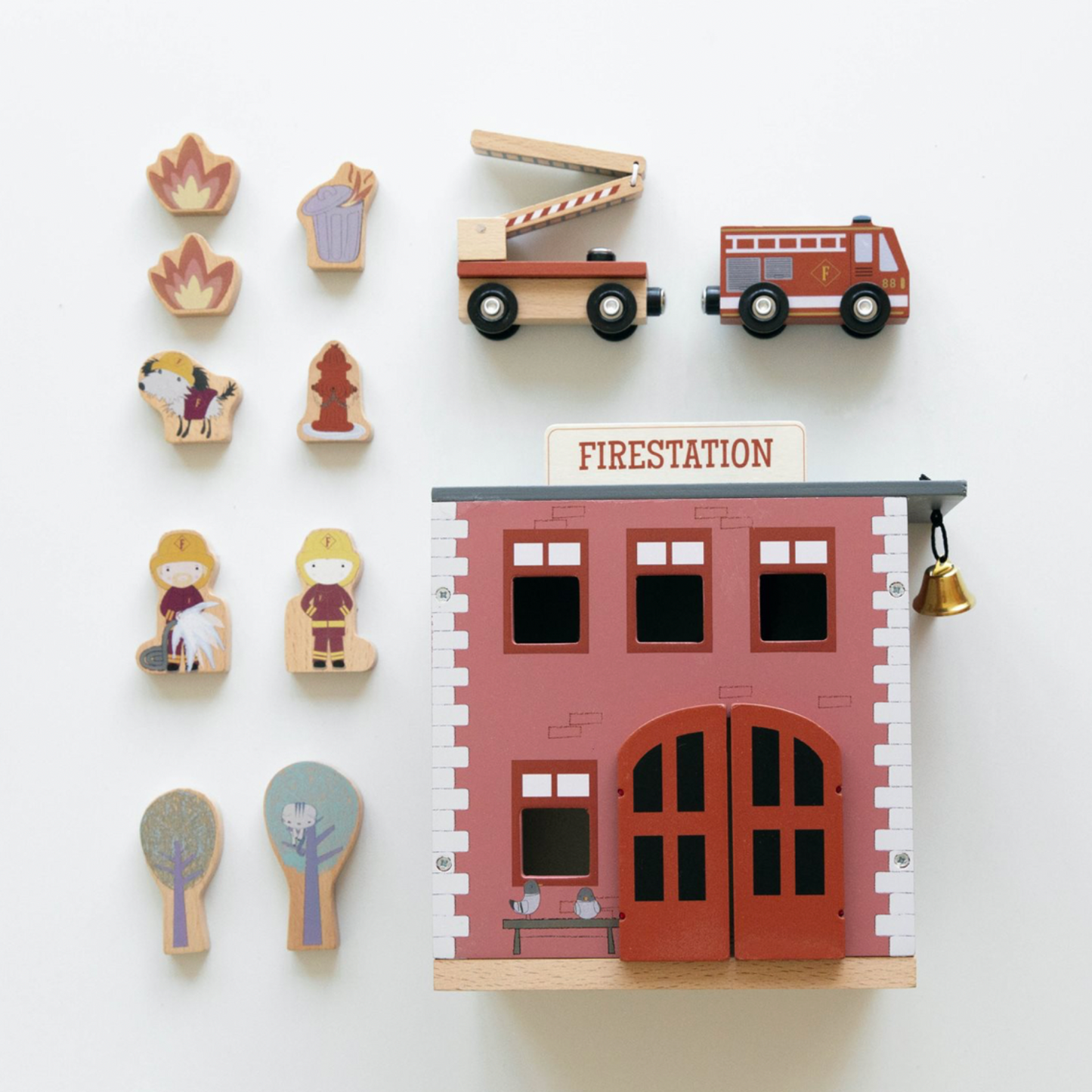 Little Dutch Wooden Fire Station