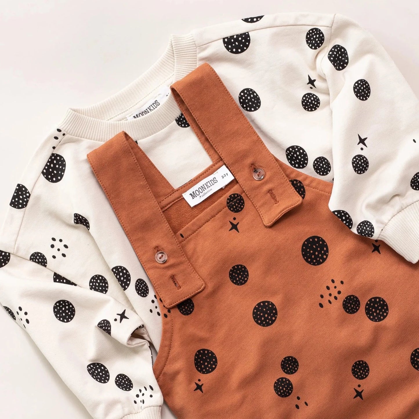 Moonkids Collective All Seasons Dungarees - Lunar