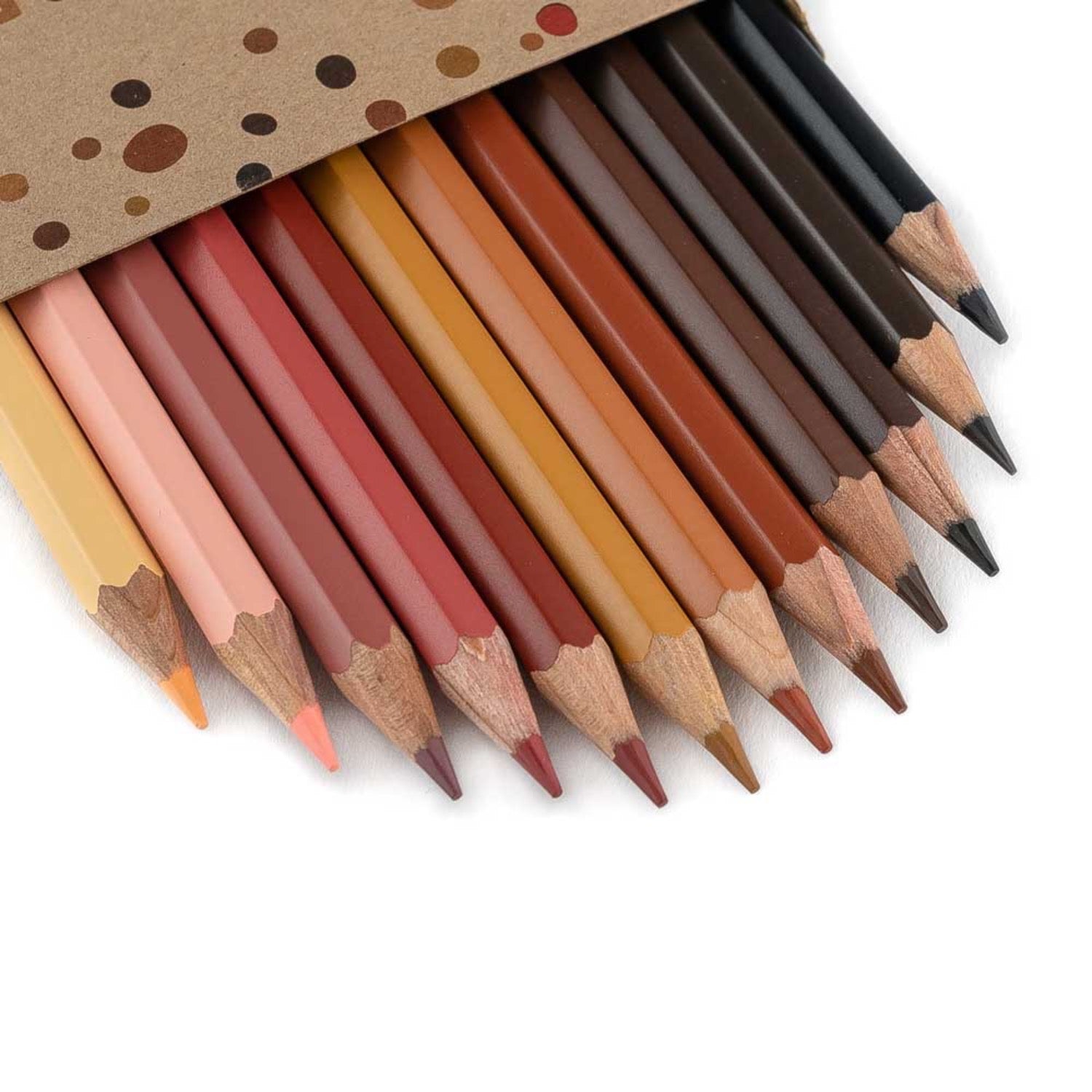 skin toned colouring pencils for drawing people