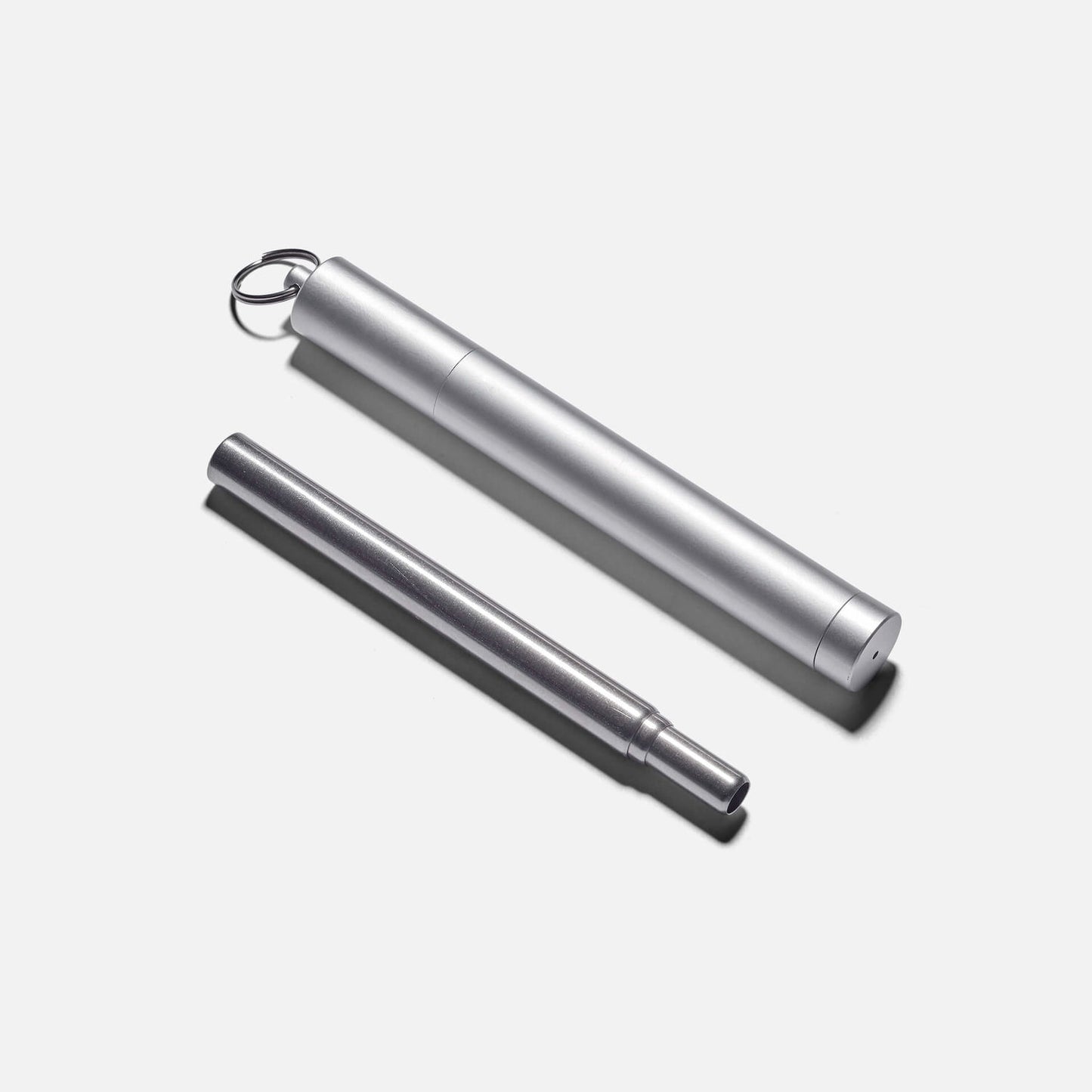 collapsible metal straw stainless steel with travel case