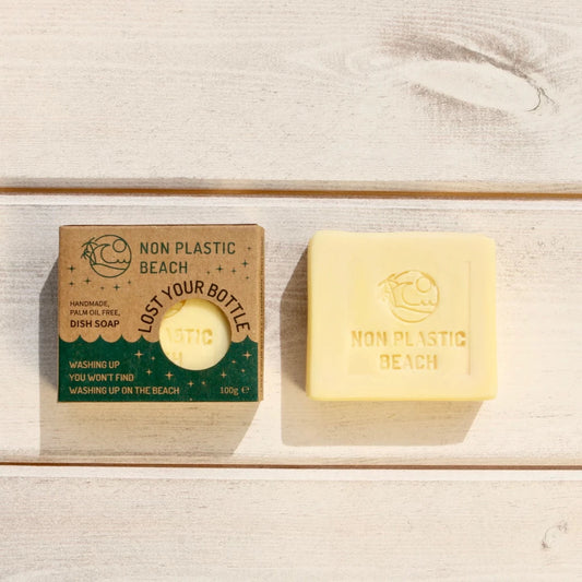 Non Plastic Beach "Lost Your Bottle" Solid Dish Soap