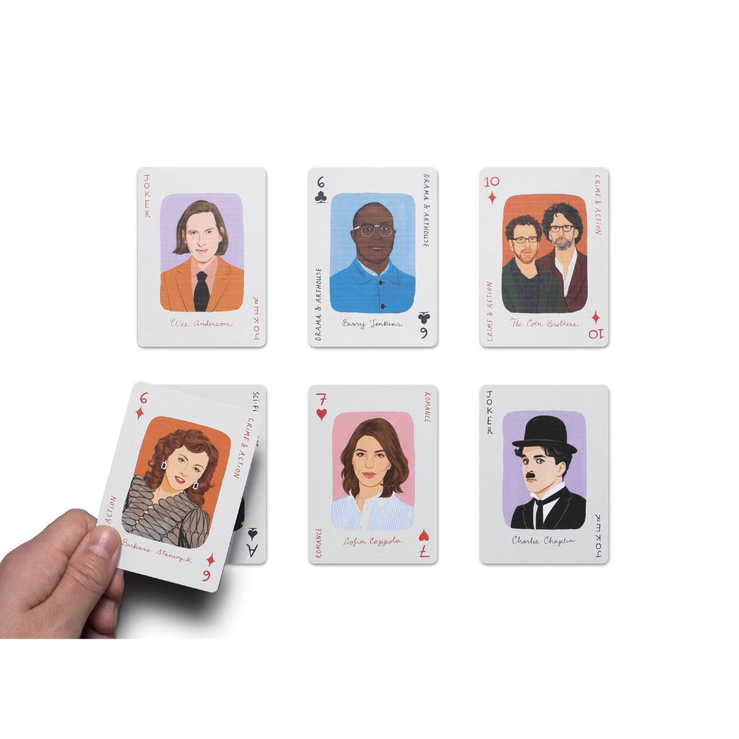 Movie Genius Playing Cards