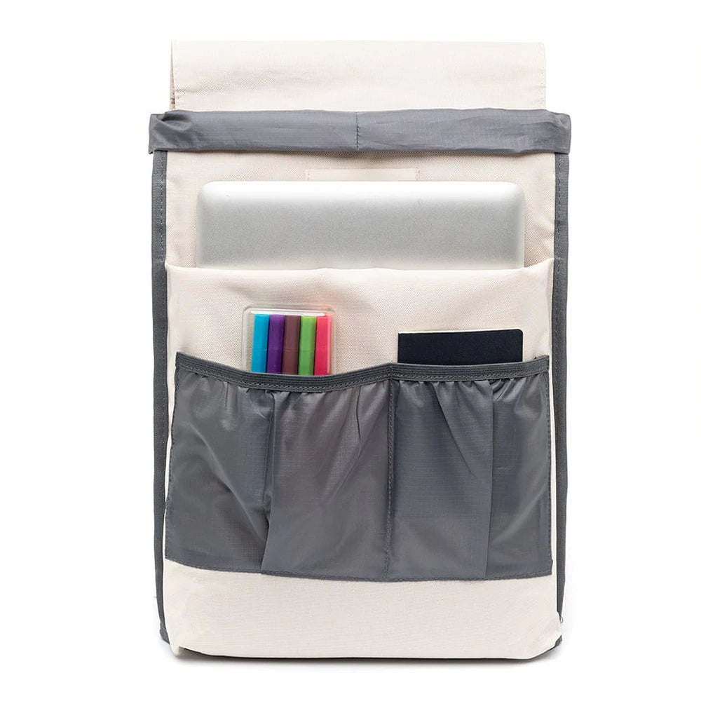 Lefrik Scout Backpack - Ecru/Tobacco