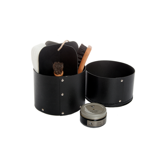 Iris Hantverk scandi design shoe polish kit gift for men/gents