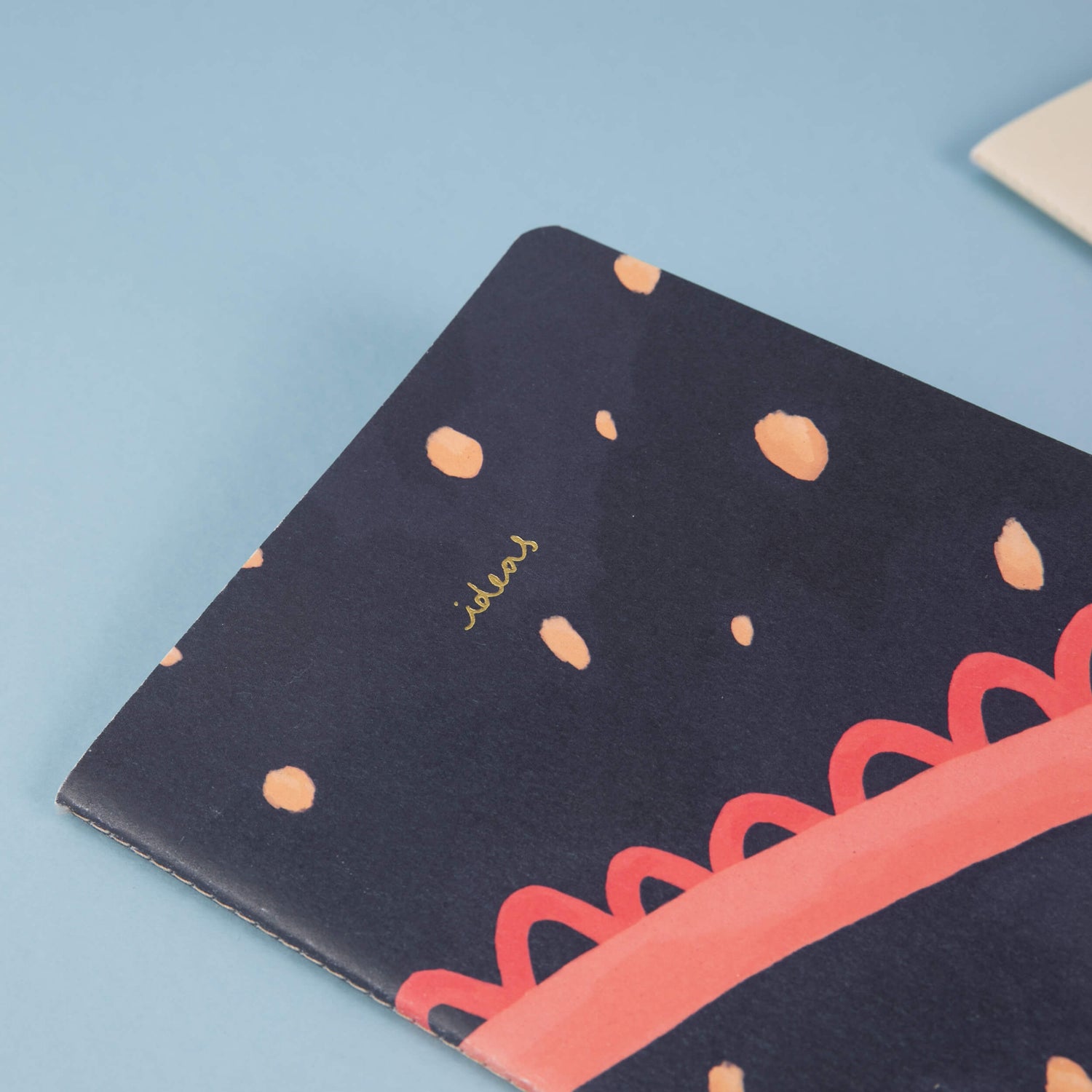 vent for change 100% recycled charity A5 notebook - blue sustainable ethical stationery