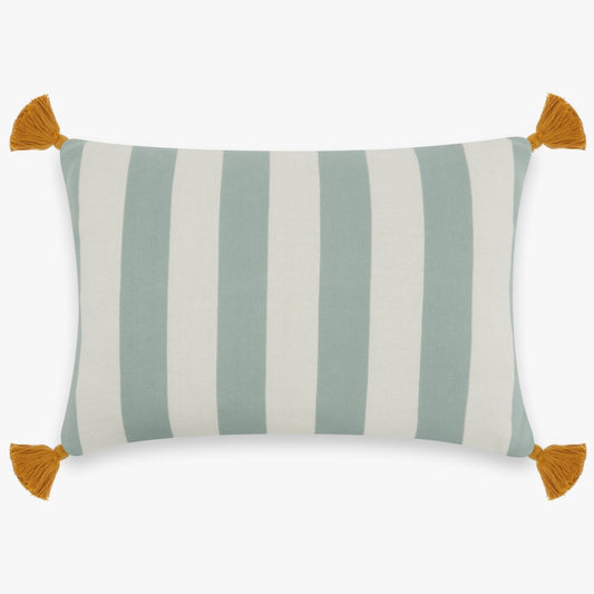 Sophie Home Stripe Tassel Cushion Cover
