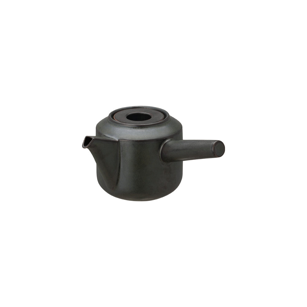 porcelain japanese design designer teapot black gift for tea lovers loose leaf
