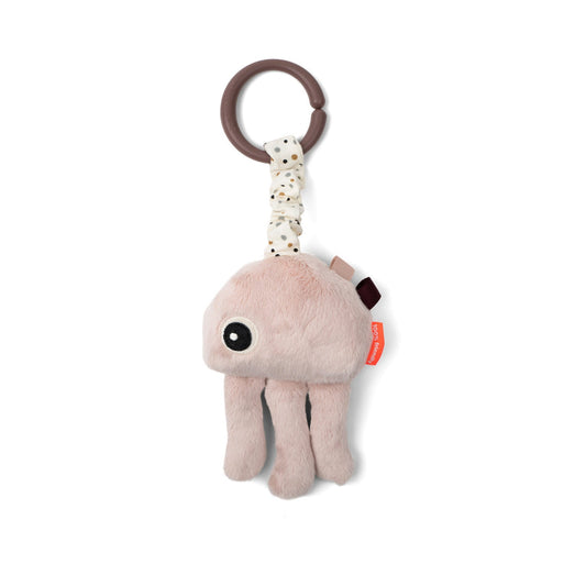 plush, cuddly jellyfish baby toy (powder coloured)