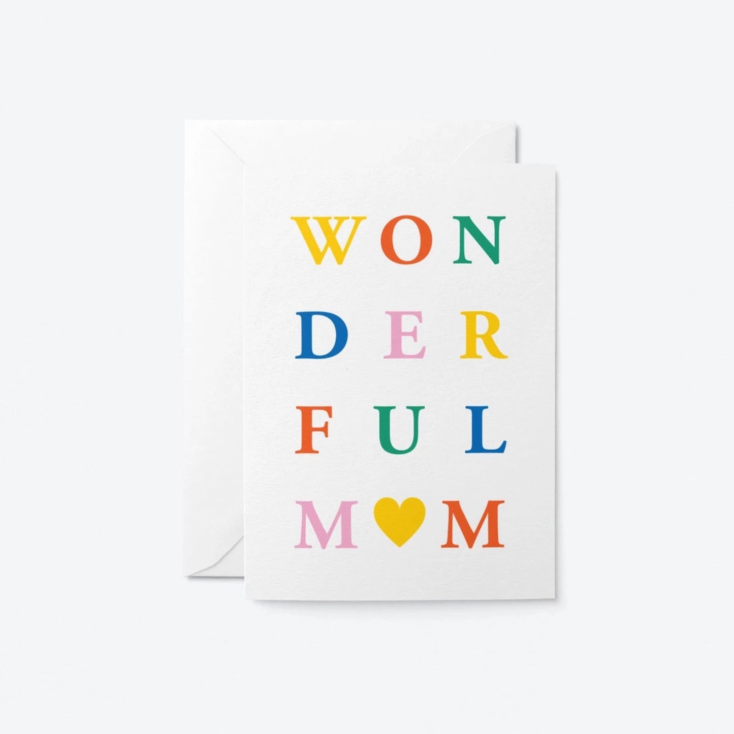Wonderful Mum Greetings Card