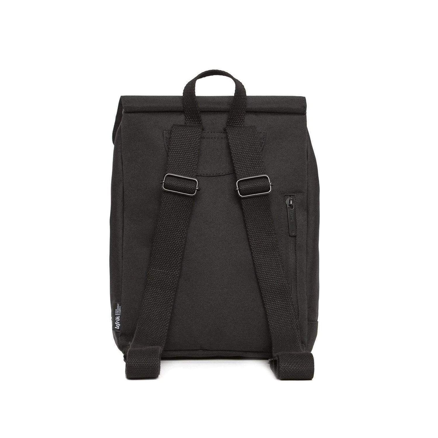 Lefrik Scout mini Backpack rucksack metal hook black